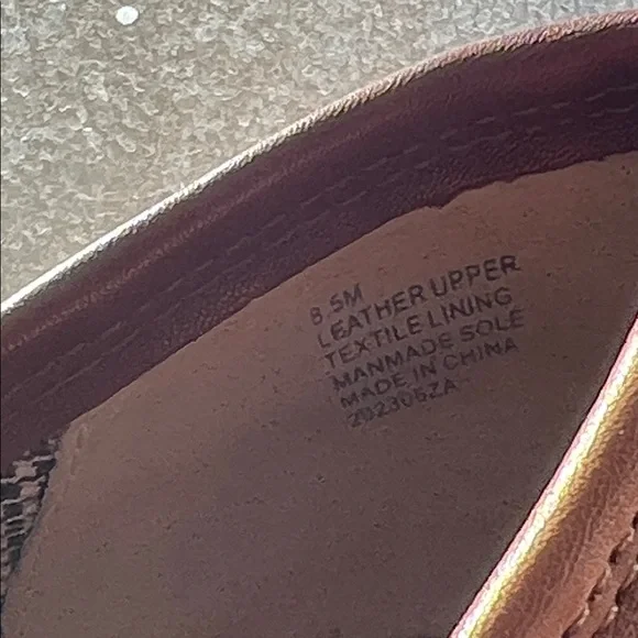 Antonio Melani Brown and White Block Heel - Picture 2 of 8